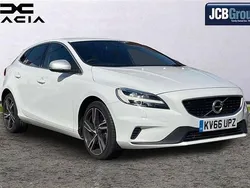 White Used 2016 Volvo V40 R-Design Pro Estate | £10,295 (Fair price)