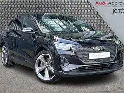Black Used 2023 Audi Q4 Sportback e-tron Black Edition SUV | £31,634