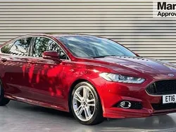 Red Used 2016 Ford Mondeo Titanium Hatchback | £8,347 (Fair price)