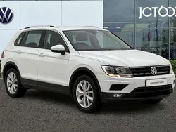 White Used 2017 VW Tiguan SE SUV | £16,344 (Fair price)
