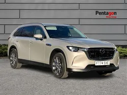 Silver Used 2025 Mazda CX-80 Exclusive-Line SUV | £39,620 (A bit pricey)