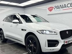 White Used 2019 Jaguar F-Pace R-Sport SUV | £17,495 (Fair price)