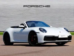 Carrara white metallic Used 2019 Porsche 911 Carrera S Cabriolet | £81,790 (Fair price)