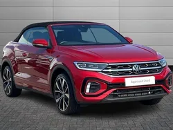 Red Used 2025 VW T-Roc Cabriolet R-line Cabriolet | £30,950 (Fair price)