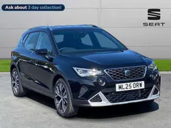 Black New 2025 Seat Arona Xperience Lux SUV | £21,199 (Fair price)