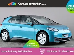 Turquoise Used 2022 VW ID.3 Pro Performance Hatchback | £13,697 (Fair price)