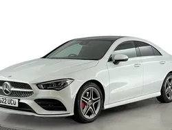 White Used 2022 Mercedes CLA200 AMG Line Premium Plus Coupe | £24,920 (Expensive)