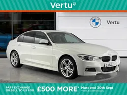 White Used 2018 BMW 320 M Sport Sedan | £17,818 (Good price)