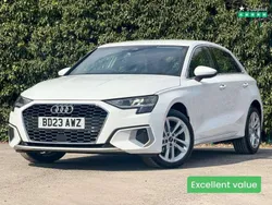 White Used 2023 Audi A3 Sport Hatchback | £18,795 (Good price)