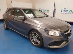 Grey Used 2017 Mercedes A160 AMG line Hatchback | £10,899 (Good price)