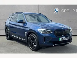 Phytonic blue Used 2021 BMW iX3 Shadowline SUV | £26,750 (Fair price)