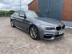 Blue Used 2017 BMW 520 M Sport Sedan | £11,950 (Fair price)