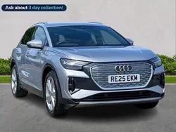 Silver Used 2025 Audi Q4 e-tron S-Line SUV | £51,151