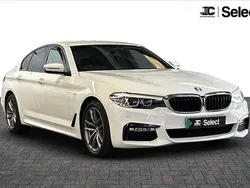 White Used 2018 BMW 520 M Sport Sedan | £15,500 (Fair price)