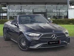 Grey Used 2025 Mercedes CLE300 AMG Line Premium Cabriolet | £52,995 (Fair price)