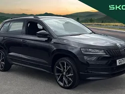 Black Used 2021 Skoda Karoq SportLine SUV | £20,074 (Fair price)