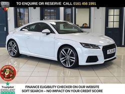 White Used 2015 Audi TT S-Line Coupe | £10,440 (Fair price)
