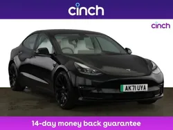 Black Used 2021 Tesla Model 3 Performance Sedan | £22,799 (Fair price)