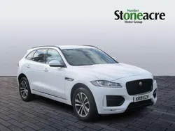 White Used 2019 Jaguar F-Pace R-Sport SUV | £15,790 (Good price)