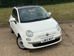 White Used 2013 Fiat 500 Lounge Hatchback | £1,695 (Super price)