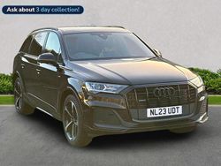Black Used 2023 Audi Q7 S-Line SUV | £46,967 (Fair price)