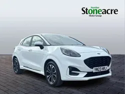 White Used 2023 Ford Puma ST-Line SUV | £16,790 (Fair price)