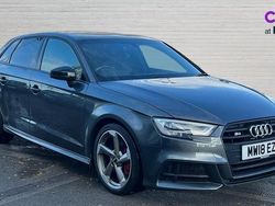 Grey Used 2018 Audi S3 Sportback Black Edition Hatchback | £24,440 (Fair price)