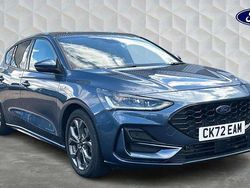 Blue Used 2022 Ford Focus ST-Line Hatchback | £16,195 (Fair price)