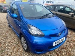 Blue Used 2010 Toyota Aygo Hatchback | £2,000 (Fair price)