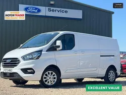 White Used 2023 Ford Transit Custom Limited Van | £20,449 (Fair price)