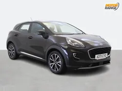 Black Used 2021 Ford Puma Titanium Hatchback | £13,895 (Super price)