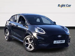 Black Used 2024 Ford Puma Gen-E ST-Line Hatchback | £19,499 (Expensive)