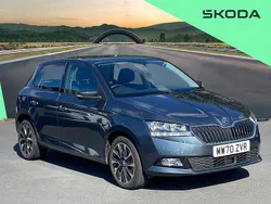 Quartz grey metallic Used 2021 Skoda Fabia SE Drive Hatchback | £14,242 (Fair price)