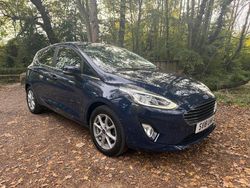 Blue Used 2018 Ford Fiesta Zetec Hatchback | £4,800 (Super price)