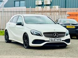 White Used 2017 Mercedes A160 AMG line Hatchback | £12,795 (Fair price)