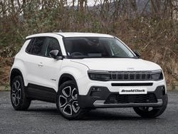 Special solid snow white New 2025 Jeep Avenger Summit SUV | £23,498 (A bit pricey)