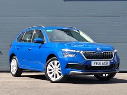 Blue Used 2021 Skoda Kamiq SE SUV | £14,498 (Fair price)
