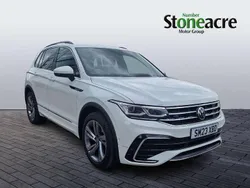 White Used 2023 VW Tiguan R-line Edition SUV | £28,990 (Fair price)