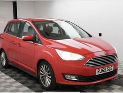 Red Used 2015 Ford Grand C-Max Titanium MPV | £6,495 (Fair price)