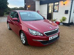 Red Used 2014 Peugeot 308 Active Hatchback | £3,195 (Fair price)