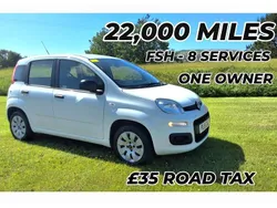 White Used 2015 Fiat Panda Pop Hatchback | £6,495 (A bit pricey)