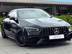 Black Used 2021 Mercedes CLA45 AMG AMG Coupe | £39,980 (Fair price)