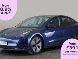 Blue Used 2023 Tesla Model 3 RWD Sedan | £22,058 (Fair price)