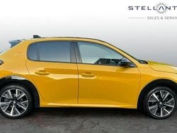 Yellow Used 2022 Peugeot 208 GT Hatchback | £12,752 (Fair price)