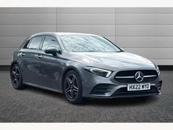 Mountain grey Used 2022 Mercedes A200 AMG Line Premium Plus Hatchback | £23,400 (Expensive)