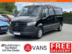 Black Used 2021 Mercedes Sprinter Progressive Van | £17,975 (Fair price)
