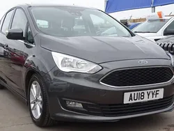 Grey Used 2018 Ford C-MAX Zetec MPV | £5,295 (Fair price)