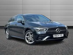 Black Used 2024 Mercedes CLA250e Shooting Brake Executive Estate | £27,990 (Super price)