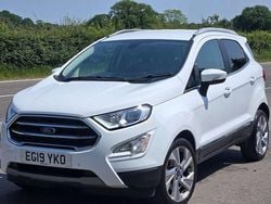 White Used 2019 Ford Ecosport Titanium SUV | £7,995 (Good price)