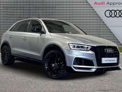 Silver Used 2018 Audi Q3 Black Edition SUV | £18,495 (Fair price)